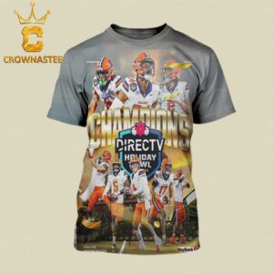 Syracuse University Football 2024 Holiday Bowl Champions All Over Print T-Shirt