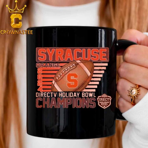 Syracuse University Football 2024 Holiday Bowl Champions Ceramic Mug Cup