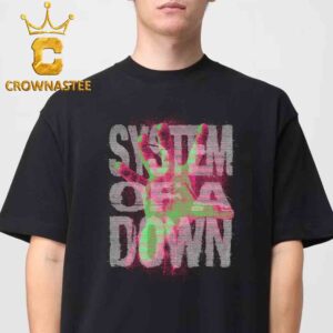 System Of A Down Neon Hand Classic T-Shirt