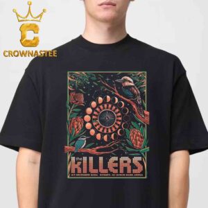 The Killers Band Sydney Australia 2024 Au Qudos Bank Arena On December 6 7 Classic T-Shirt