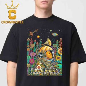 Thievery Corporation Portland Oregon Roseland Theater On December 20th Classic T-Shirt