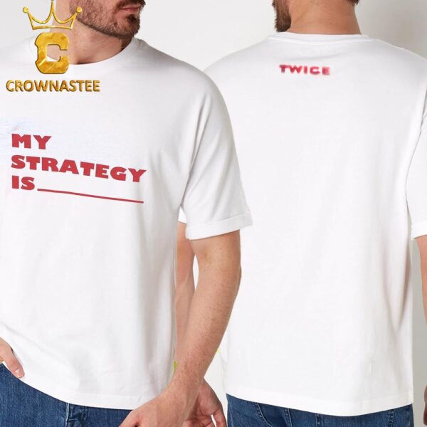 Twice My Strategy Is 14th Mini Album Merch Two Sided T-Shirt Long Sleeve