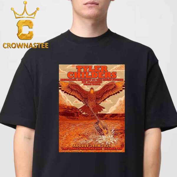 Tyler Childers Gieorgia WA 2024 The Gorge Amphitheatre On August 24th Classic T-Shirt