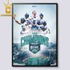 Philadelphia Eagles NFC East Champions 2024 Home Decor Poster Canvas