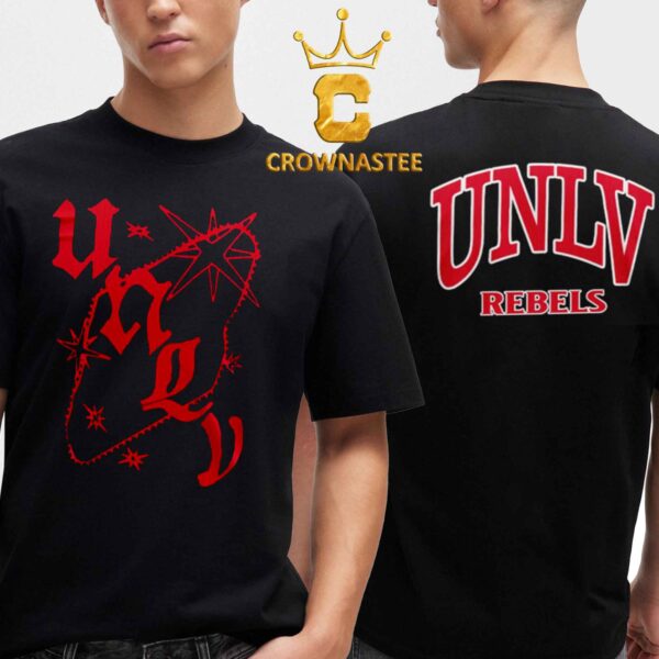 UNLV Rebels Football 2024 Logo Two Sided T-Shirt Hoodie Sweater