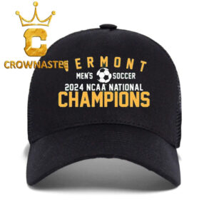 UVM Mens Soccer 2024 NCAA Division 1 Mens Soccer National Champions Vermont Catamounts Classic Hat Cap