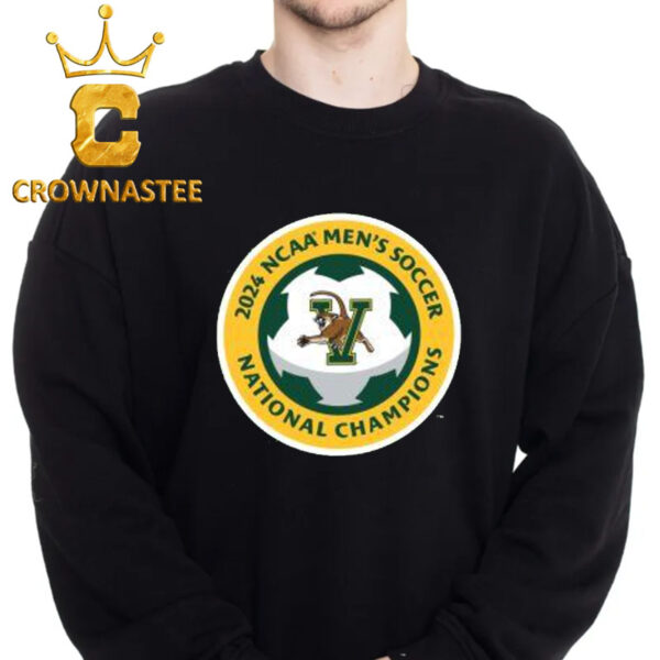 UVM Mens Soccer 2024 Soccer National Champions Long Sleeve Sweater