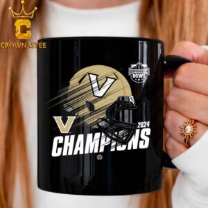 Vanderbilt Football 2024 Birmingham Bowl Champions Ceramic Mug Cup