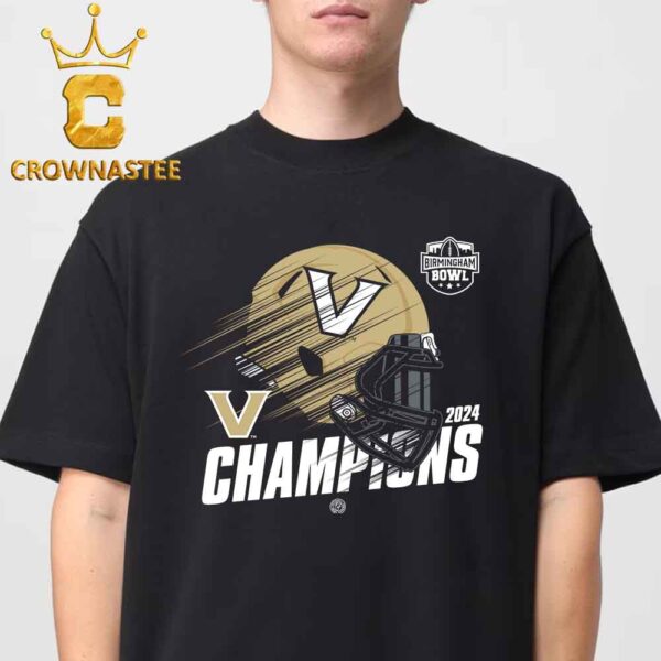 Vanderbilt Football 2024 Birmingham Bowl Champions Classic T-Shirt