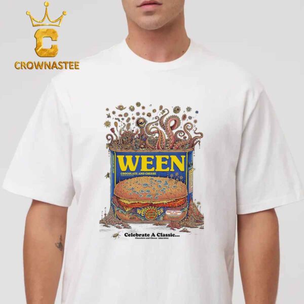 Ween Band Chocolate And Cheese 30th Anniversary Clasic T-Shirt