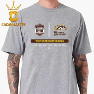 Western Michigan Broncos The Historic Cramton 2024 Bowl IS4S Salute To Veterans Bowl Unisex T-Shirt Hoodie Sweater