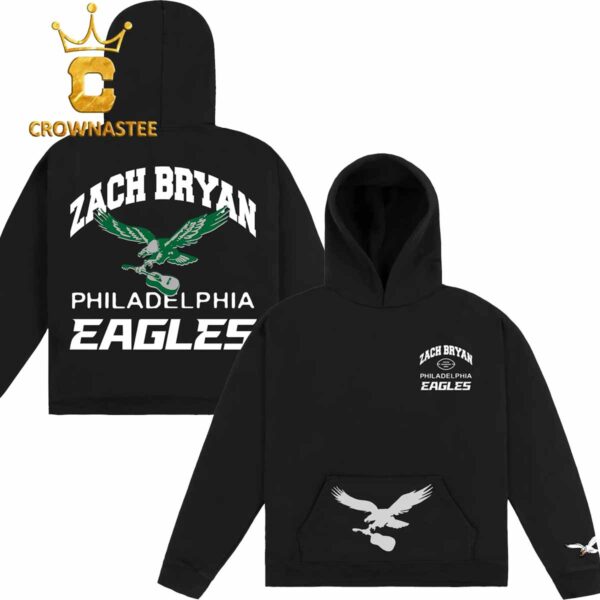 Zach Bryan x Philadelphia Eagles Limited Colection 2024 Hoodie