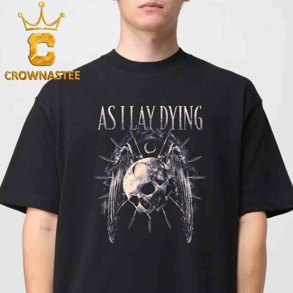 As I Lay Dying Skull Wings Unisex T-Shirt Hoodie Sweater