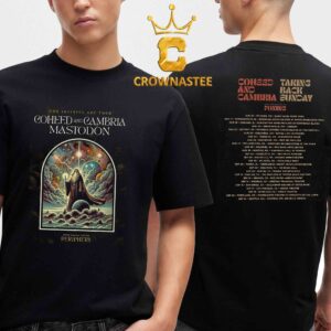 Coheed And Cambria The Infinite Arc 2025 Tour Dates Two Sided T-Shirt