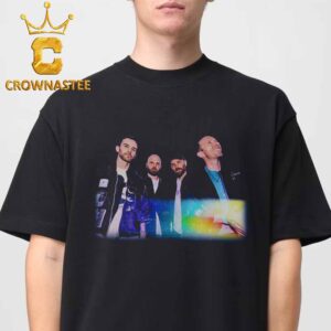 Coldplay 2025 Music Of Spheres Tour Band Photo Unisex T-Shirt