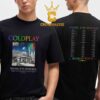 Coldplay Mumbai India 2025 D Y Patil Stadium From January 18th To 21st Unisex T-Shirt