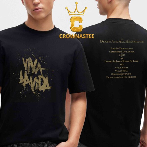 Coldplay Viva La Vida Two Sided T-Shirt