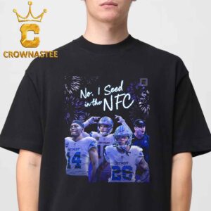 Detroit Lions 2024 NFC North Division Champions No 1 Seed In The NFC Classic T-Shirt Hoodie Sweater