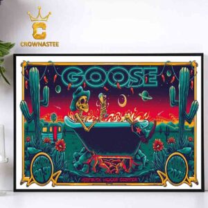 Goose The Band New Year Run Austin Texas Moody Center On December 30th 31st 2024 Home Decor Poster Canvas