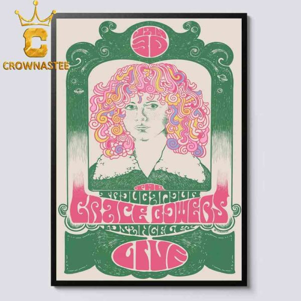 Grace Bowers Live Show Troubadour West Hollywood California 2025 Home Decor Poster Canvas