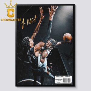 Ja Morant Dunk On Victor Wembanyama Memphis Grizzlies Defeat San Antonio Spurs Poster Canvas