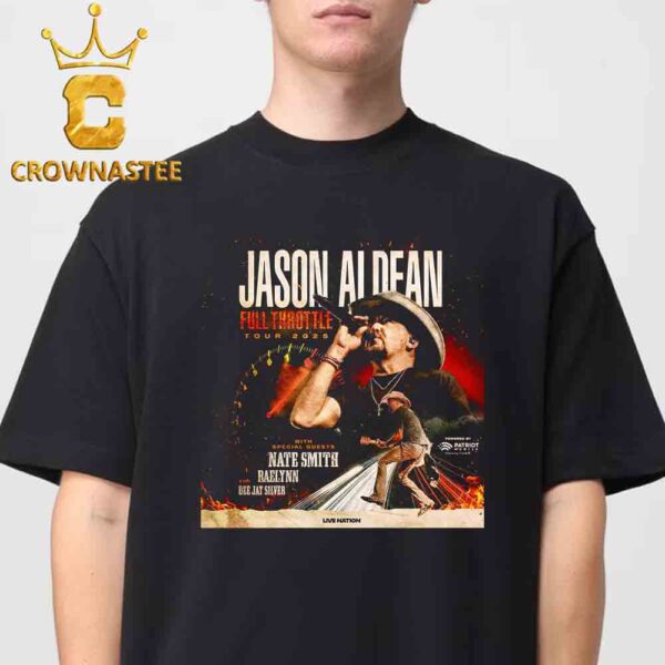 Jason Aldean Full Throttle Tour 2025 Unisex T-Shirt