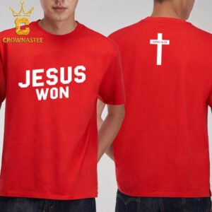 Jesus Won Ohio State Buckeyes Football TreVeyon Henderson Teammates Edition Two Sided Classic T-Shirt