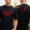 Jesus Won Ohio State Buckeyes Football TreVeyon Henderson Teammates Edition Two Sided Classic T-Shirt