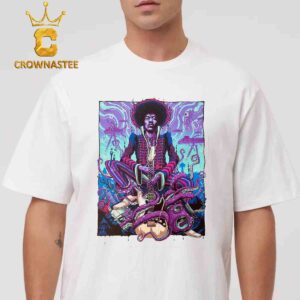 Jimi Hendrix Under The Sea Unisex T-Shirt Hoodie Sweater