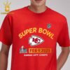 Kansas City Chiefs Super Bowl LIX 2024 2025 Unisex T-Shirt