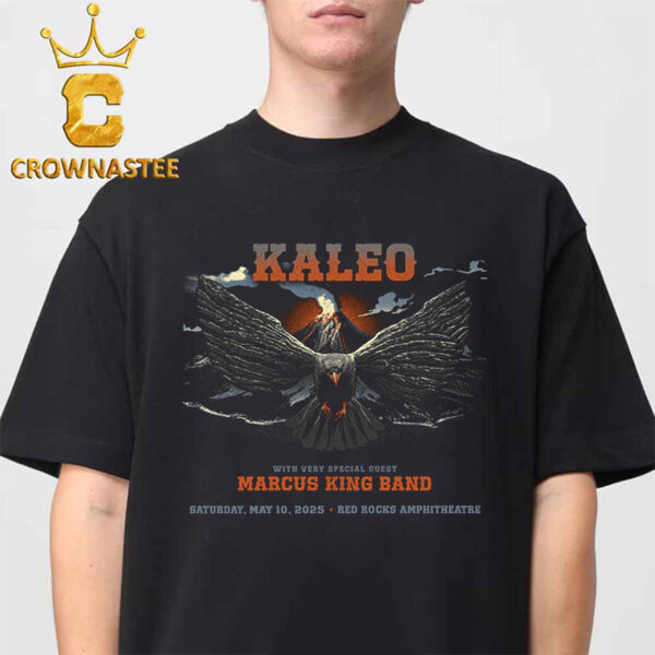 Marcus King Band Red Rock Amphitheatre On May 10th 2025 Kaleo Classic T-Shirt