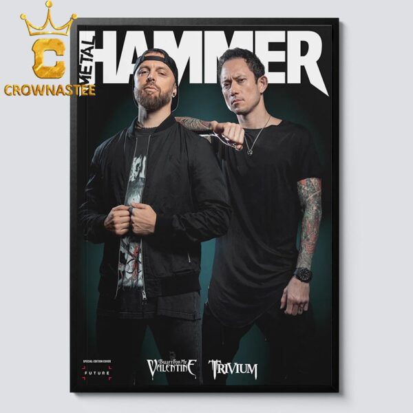 Metal Hammer Bullet For My Valentine BFMV x Trivium Magazine Home Decor Poster Canvas