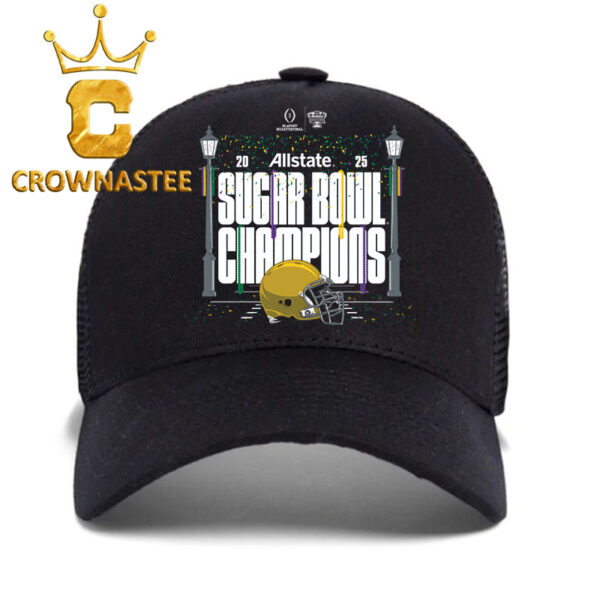 Notre Dame Football 2025 Allstate Sugar Bowl Champions Classic Hat Cap Snapback