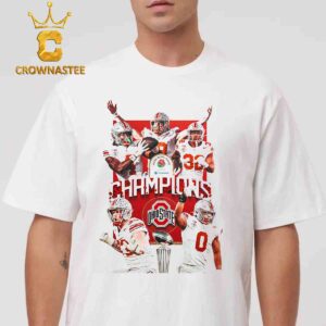 Ohio State Buckeyes College Football Playoff 2025 Rose Bowl Champions Essential T-Shirt Hoodie Sweatshirt