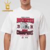 Ohio State Buckeyes Football National Champs 2024 Locker Room Won For The Ages Nike Unisex T-Shirt Hoodie Sweater