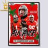 Ohio State Buckeyes Football 2025 Cotton Bowl Champions Advance To The National Championship Home Decor Poster Canvas