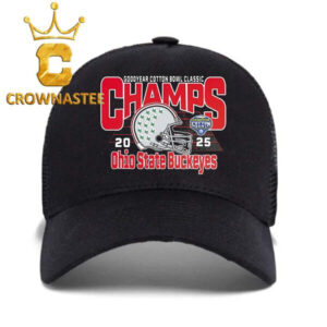 Ohio State Buckeyes Football 2025 Cotton Bowl Champions Classic Hat Cap