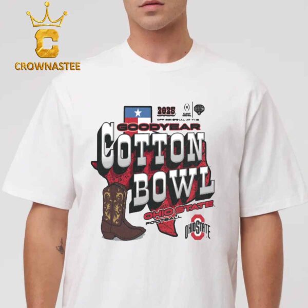 Ohio State Buckeyes Football Cotton Bowl 2025 Classic T-Shirt