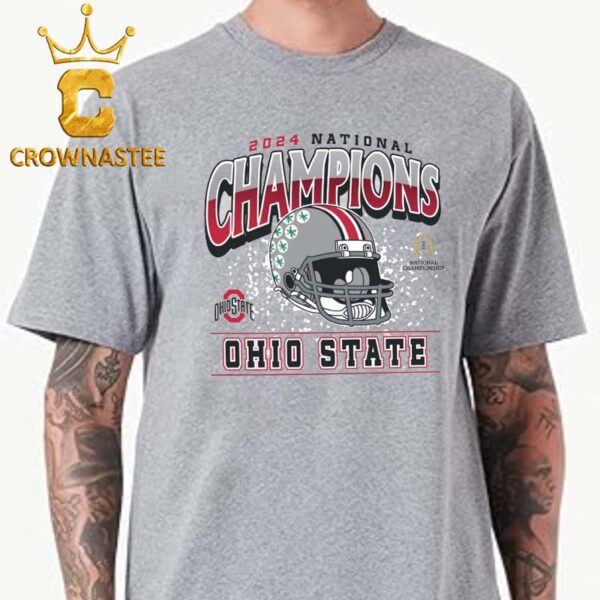 Ohio State Buckeyes Football National Champs 2024 Classic Long Sleeve Sweater T-Shirt