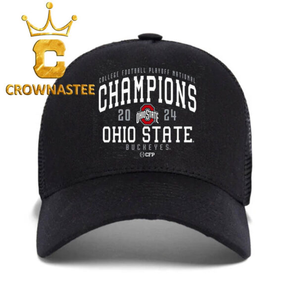 Ohio State Buckeyes National Champions 2024 Classic Hat Cap Snapback