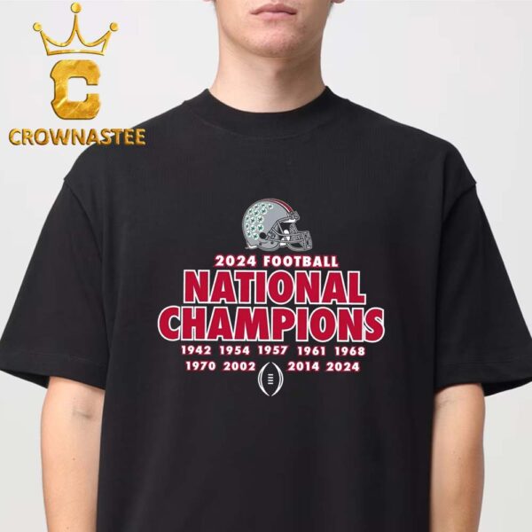 Ohio State Buckeyes National Champions 2024 Year Unisex Sweatshirt Hoodie T-Shirt