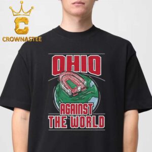 Ohio State Buckeyes Football 2024 National Champions Ring Against The World Unisex T-Shirt Hoodie Sweater