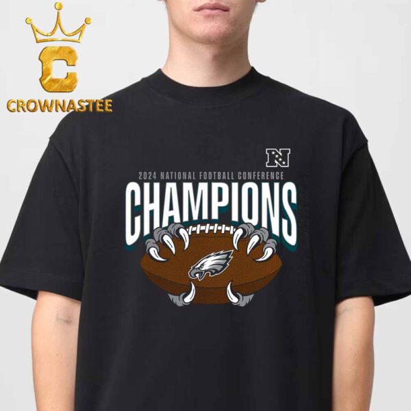 Philadelphia Eagles NFC Champions 2024 Hometown Not Done Unisex T-Shirt