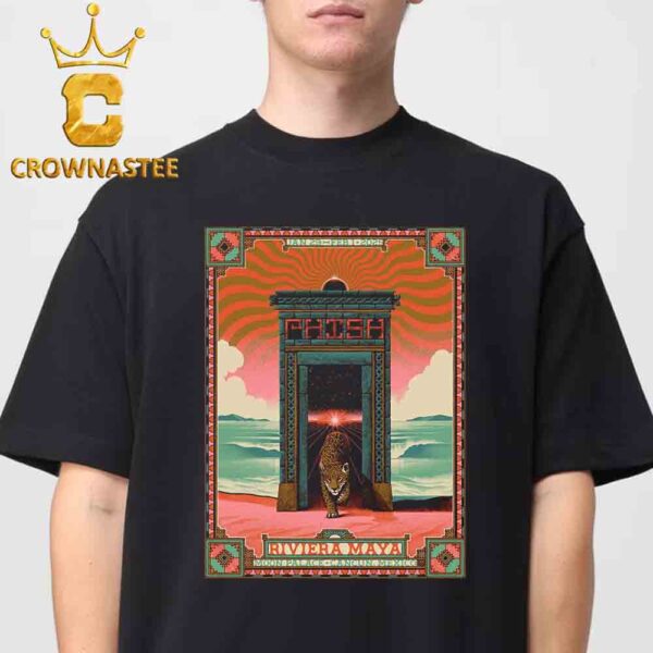 Phish Band Riviera Maya 2025 Moon Palace Cancun Mexico On January 29th February 1st Unisex T-Shirt