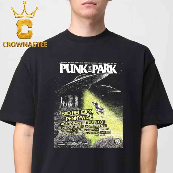 Punk In The Park Chandler AZ On April 12th 2025 Unisex T-Shirt