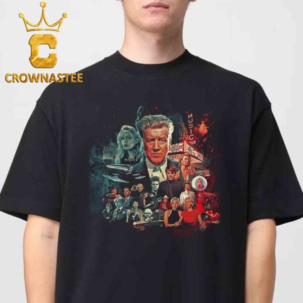 Rip David Lynch FIlm Director Twin Peaks Unisex T-Shirt