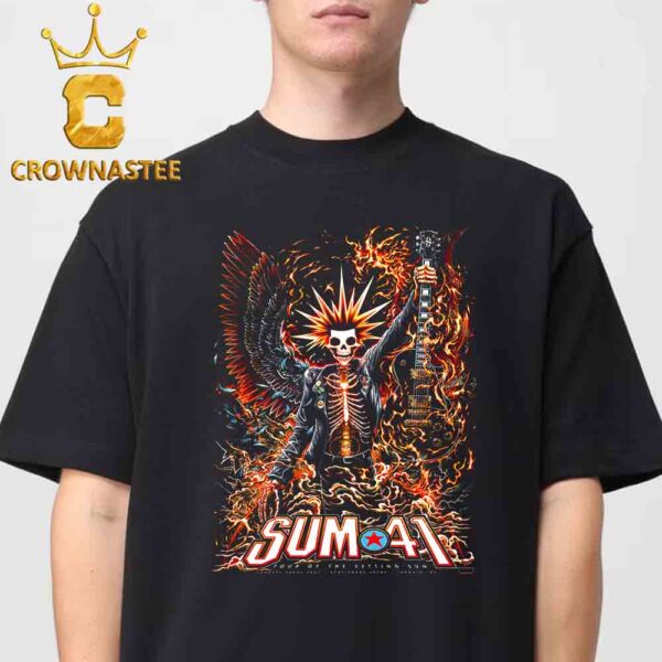 Sum 41 Scotiabank Arena 2025 Toronto ON On January 28th 30th Tour Of The Setting Sum Unisex T-Shirt