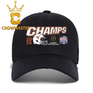 Texas Football 2025 Chick fil A Peach Bowl Champions Classic Hat Cap Snapback