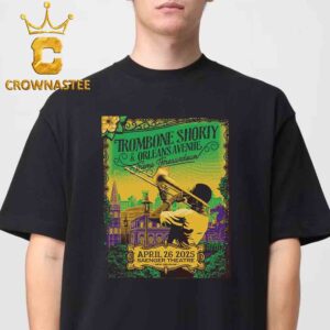 Troy Andrews Saenger Theatre 2025 New Orleans On April 26th Unisex T-Shirt