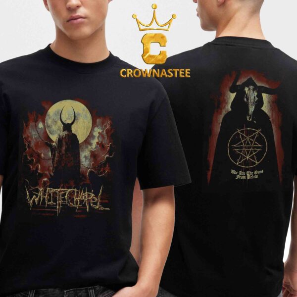 Whitechapel From Below Faded Hymns In Dissonance Album Collection Two Sided T-Shirt